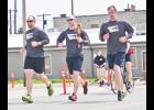 Stillwater County Sheriff’s Deputy Randy Smith (far right) represented local law enforcement as part of the annual Law Enforcement Torch Run for the Special Olympic summer games. It was the fourth year that Smith has participated in the Torch Run. See page 2 for an article.